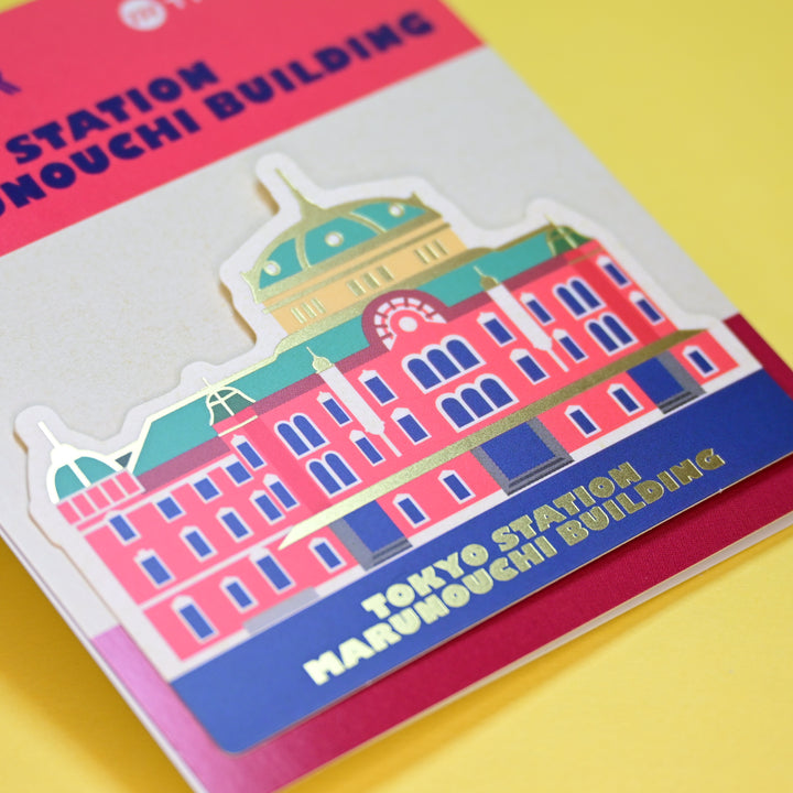 Trainart Tokyo Station Marunouchi Station Building Big Sticker
