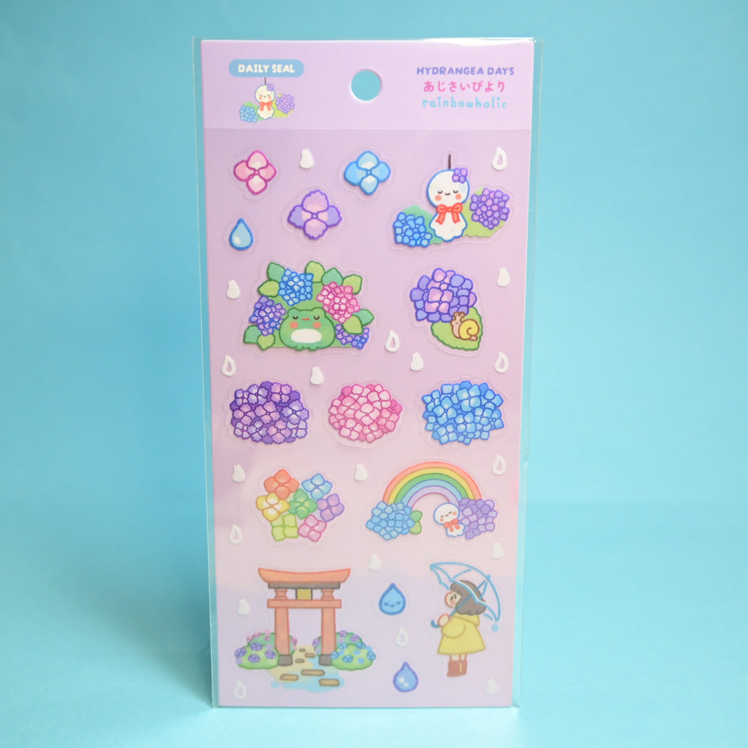 (DS033) Rainbowholic x Chichilittle Rainy Day Daily Seal