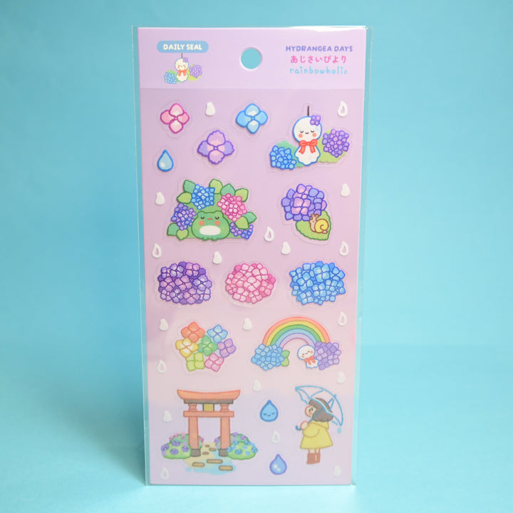 (DS033) Rainbowholic x Chichilittle Rainy Day Daily Seal