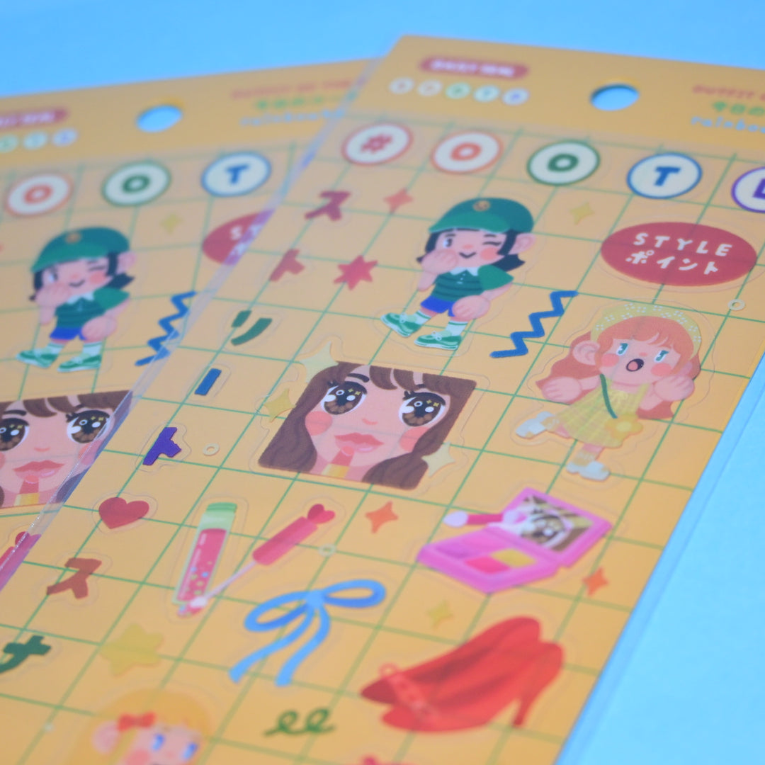 (DS032) Rainbowholic x Tazdaunicorn OOTD Daily Seal