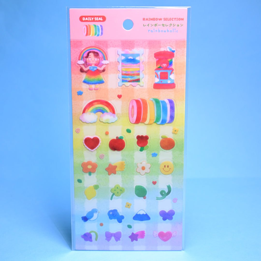 (DS035) Rainbowholic x Chichilittle Rainbow Things Daily Seal