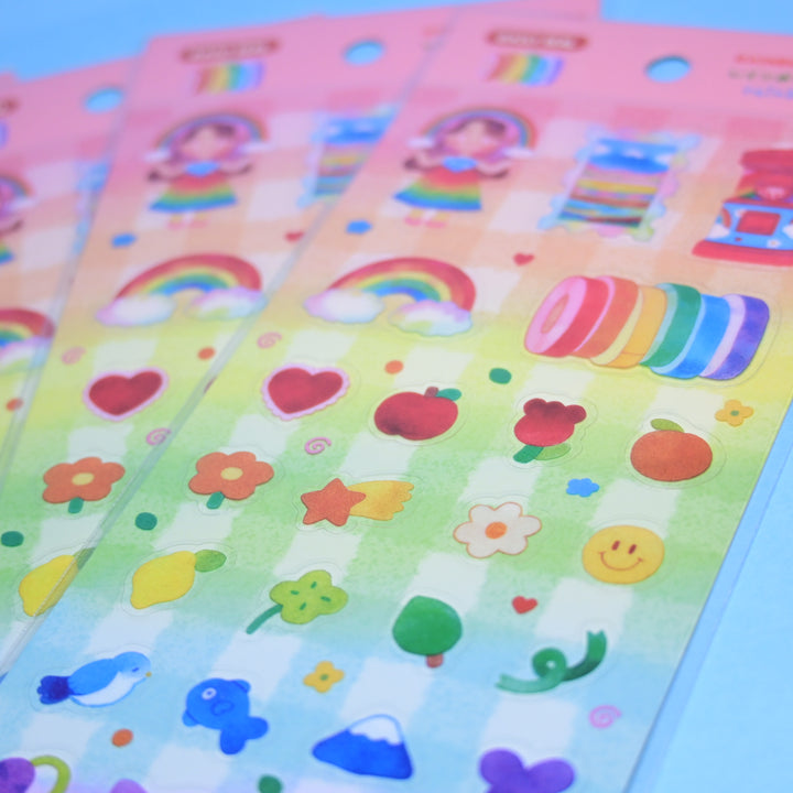 (DS035) Rainbowholic x Chichilittle Rainbow Things Daily Seal