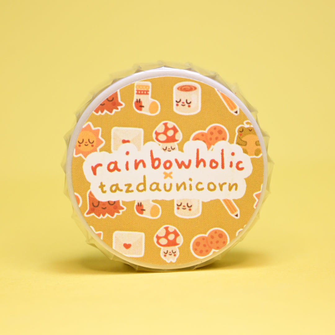 (MT144) Original Rainbowholic x Tazdaunicorn Froggy's Cozy Life Washi Tape