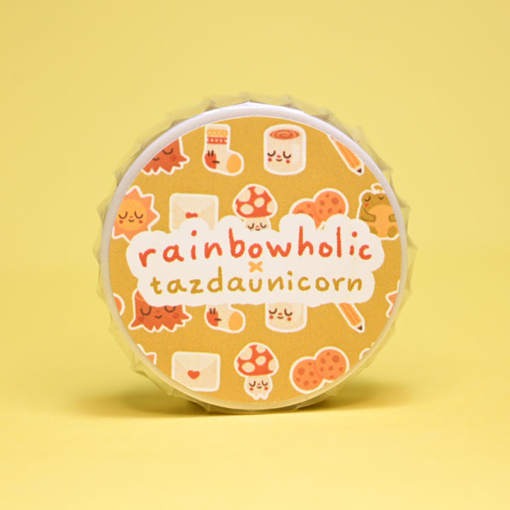 (MT144) Original Rainbowholic x Tazdaunicorn Froggy's Cozy Life Washi Tape