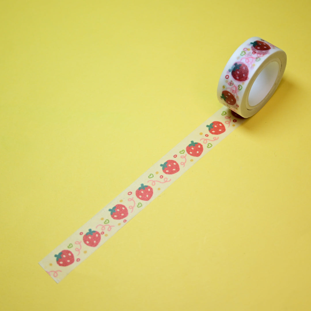 (MT020) Original Rainbowholic Strawberry Washi Tape
