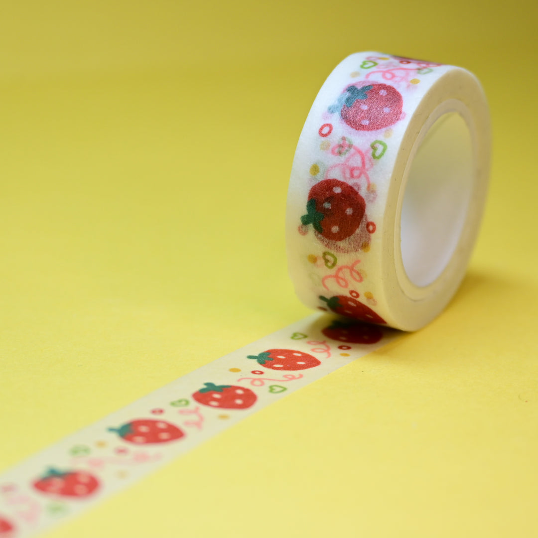 (MT020) Original Rainbowholic Strawberry Washi Tape