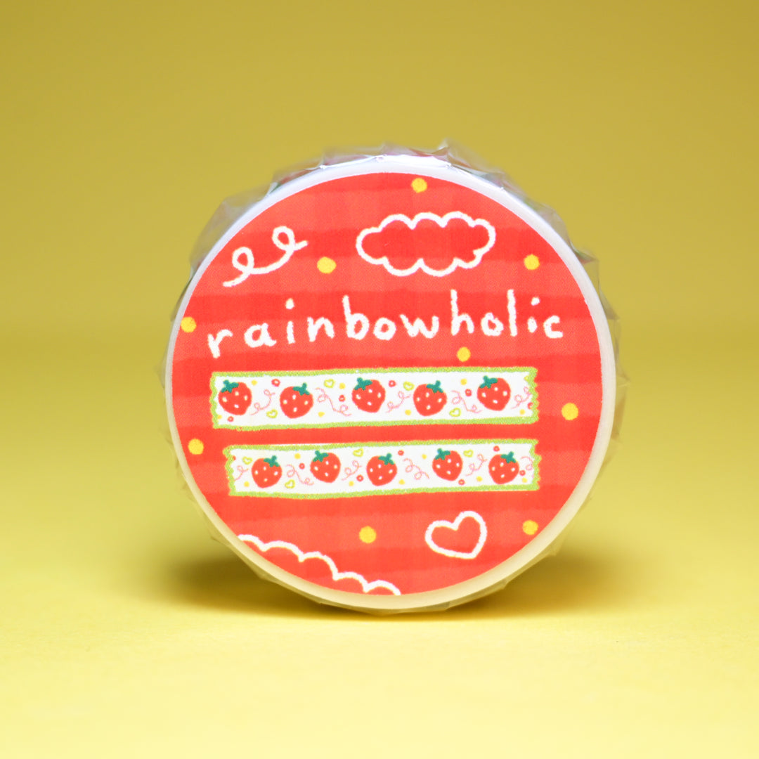 (MT020) Original Rainbowholic Strawberry Washi Tape