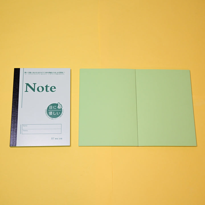 Grandpa Notebook Green Flat Opening Notebooks Set (3 pcs.)