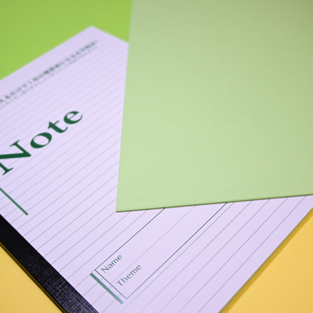 Grandpa Notebook Green Flat Opening Notebooks Set (3 pcs.)