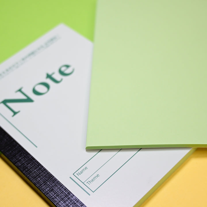 Grandpa Notebook Green Flat Opening Notebooks Set (3 pcs.)