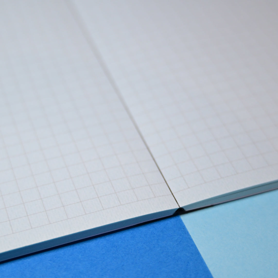 Grandpa Notebook Black and Blue Flat Opening Notebooks A6 Set (2 pcs.)
