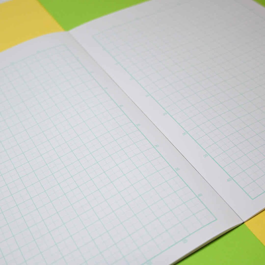 Grandpa Notebook Student Flat Opening Notebooks Set (4 pcs.)