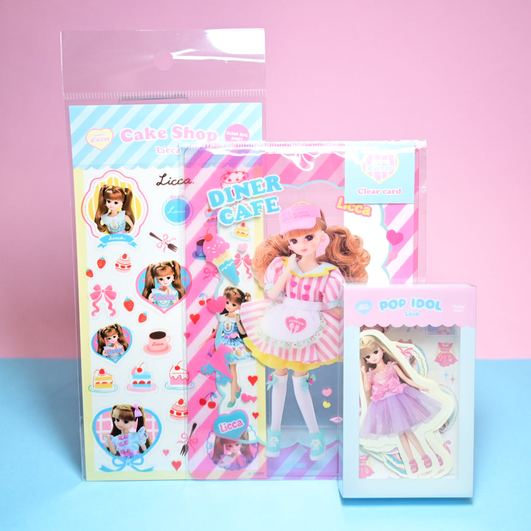 Furukawa Shiko Licca Doll Stationery Set (3 pcs.)