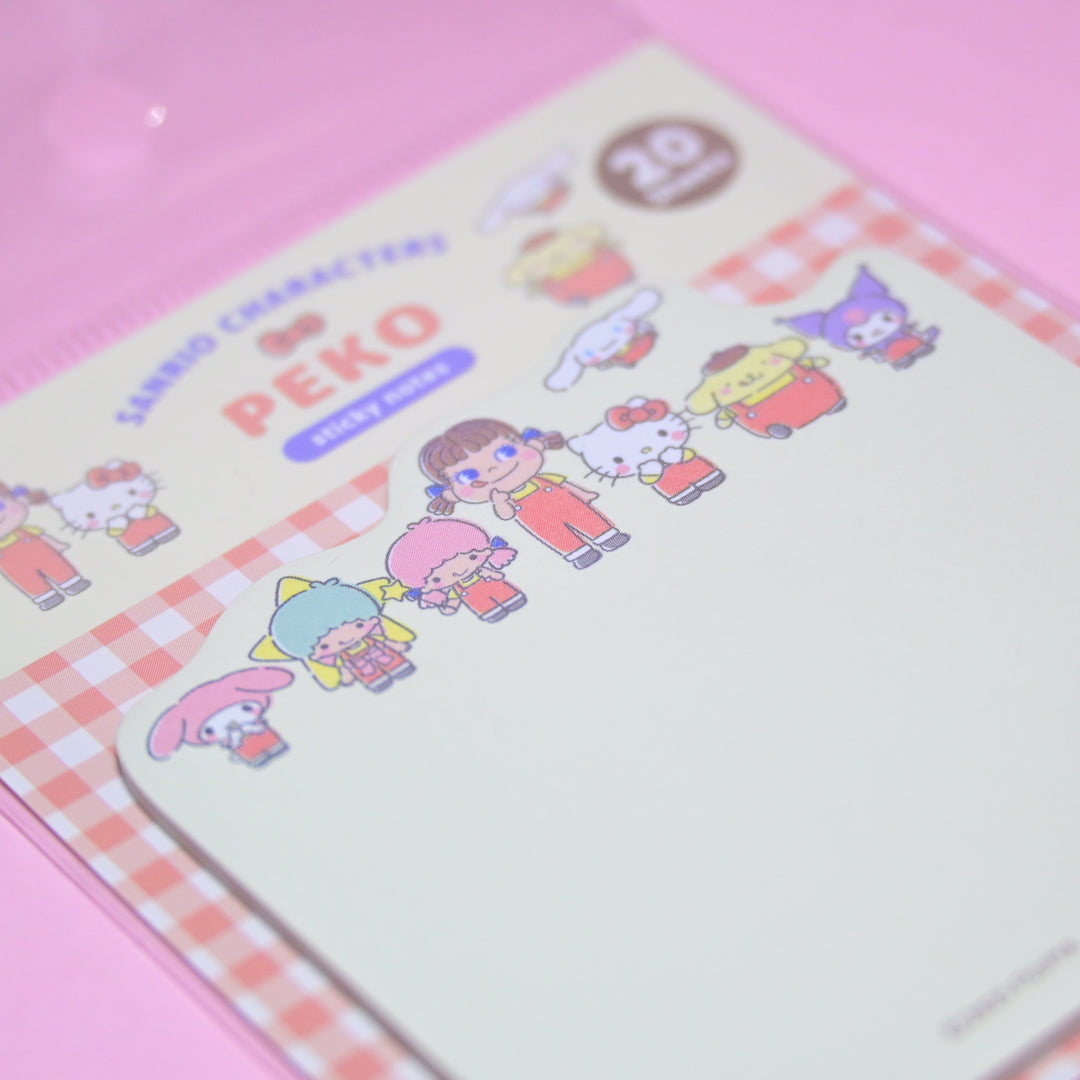 Furukawa Shiko Peko x Sanrio Sticky Notes