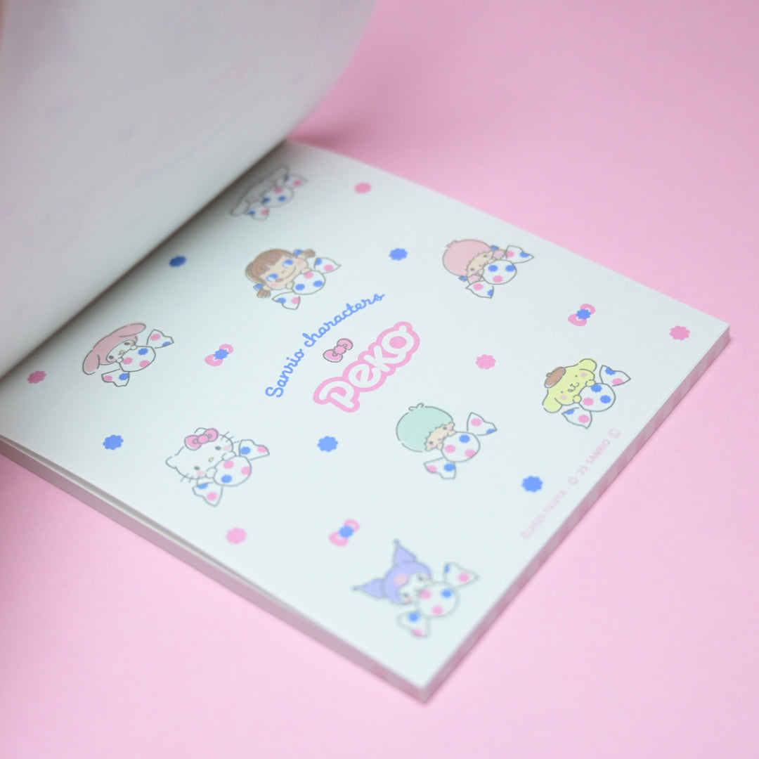 Furukawa Shiko Peko x Sanrio Memo Pad Gingham