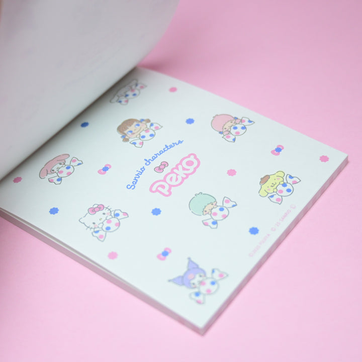 Furukawa Shiko Peko x Sanrio Memo Pad Gingham