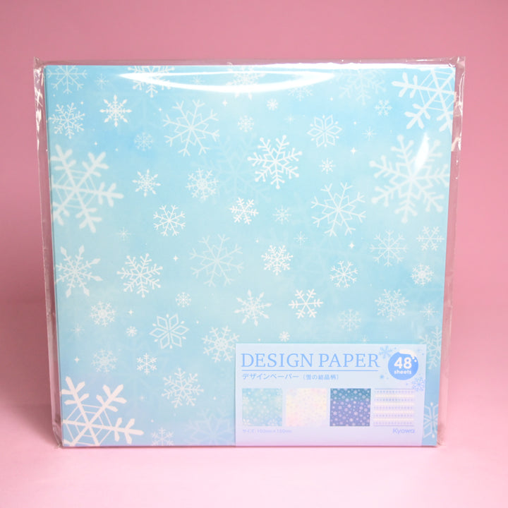 Kyowa Shiko Snowy Winter Origami Design Paper