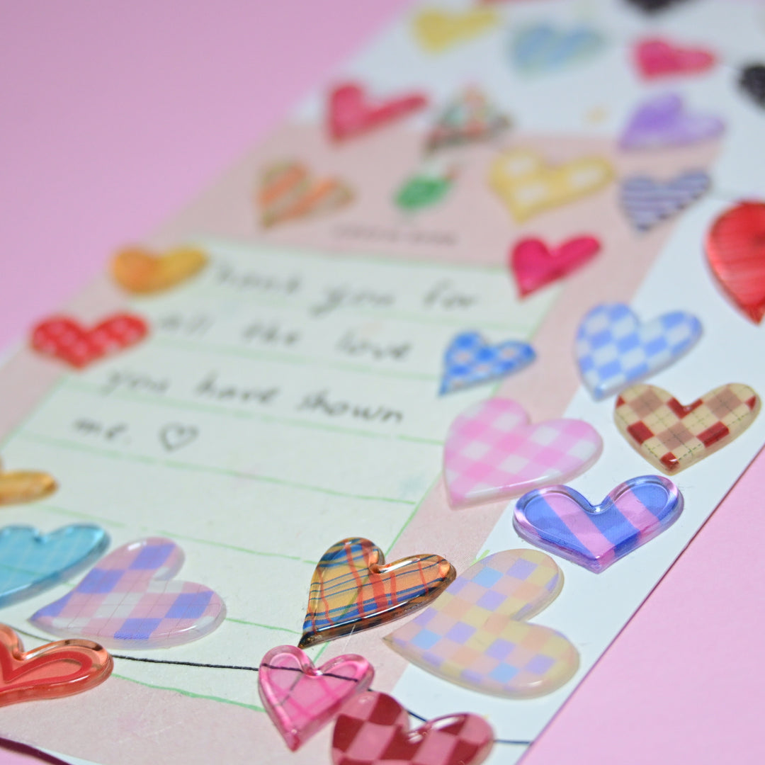 Bonito Daily Sticker Stay 3D Sweet Candy Sticker Sheet