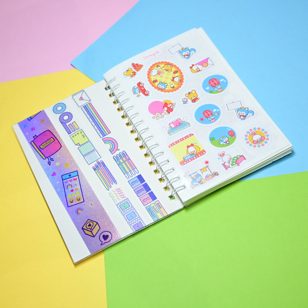 Rainbowholic Original Sticker Collection Book (A5 & A6 Size)