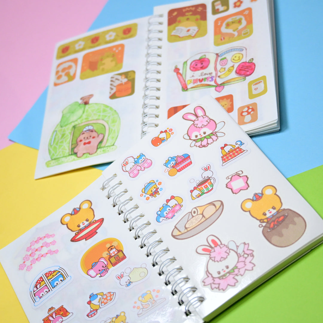 Rainbowholic Original Sticker Collection Book (A5 & A6 Size)
