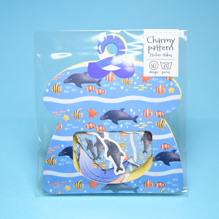 World Craft Charmy Pattern Flake Seal Sea