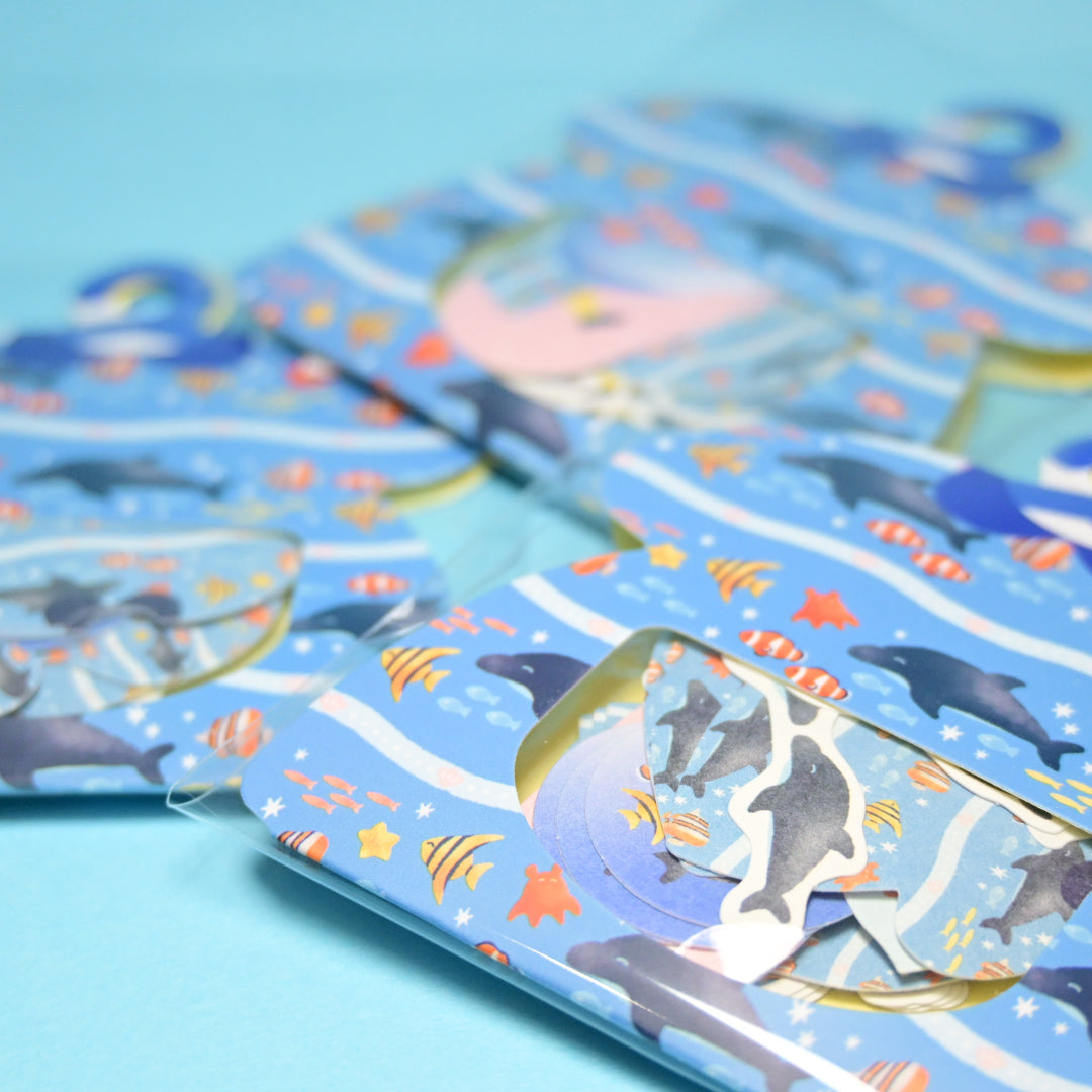 World Craft Charmy Pattern Flake Seal Sea