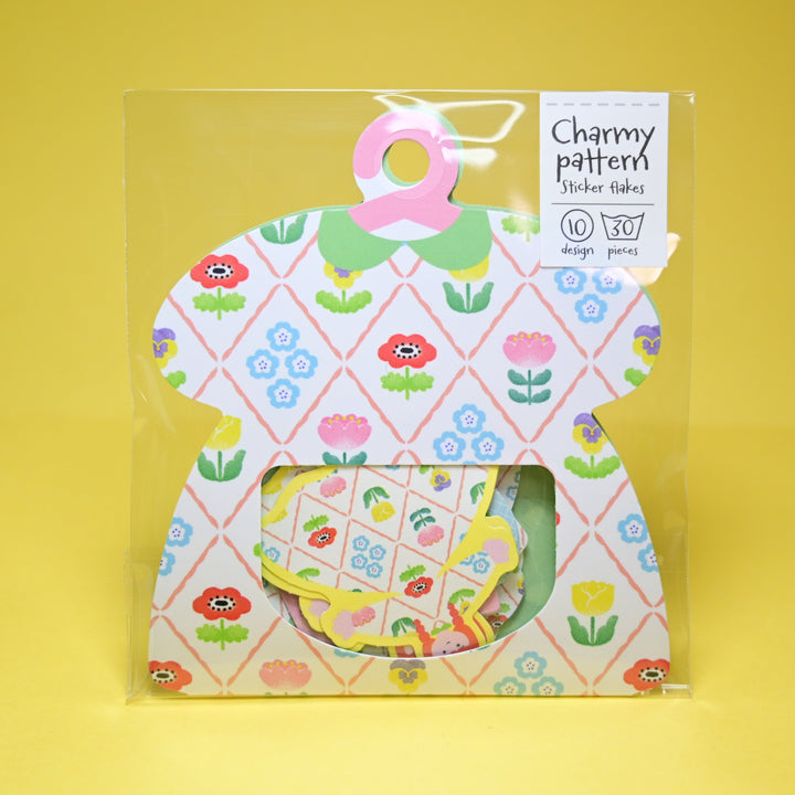 World Craft Charmy Pattern Flake Seal Flower
