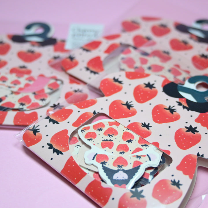 World Craft Charmy Pattern Flake Seal Strawberry