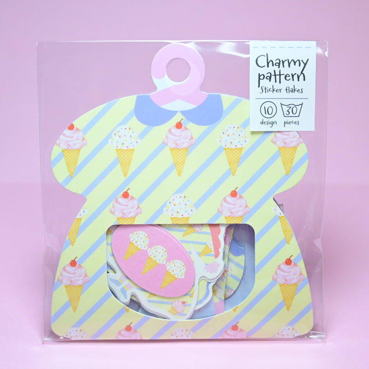 World Craft Charmy Pattern Flake Seal Ice Cream