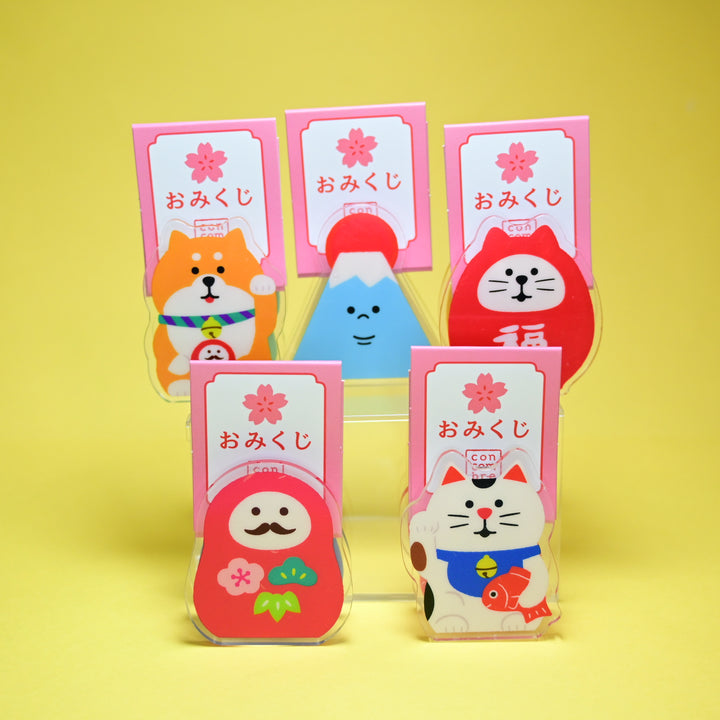 DECOLE Yuka Saji Acrylic Note Clip Holders