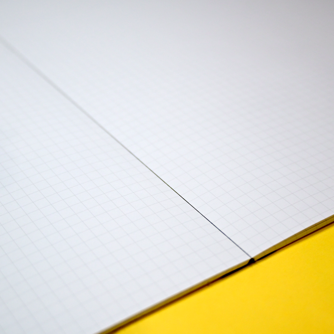 [Pre-loved] Rainbowholic Originals Grandpa Notebook Flat Opening Grid Notebooks A4 Set (2 pcs.)