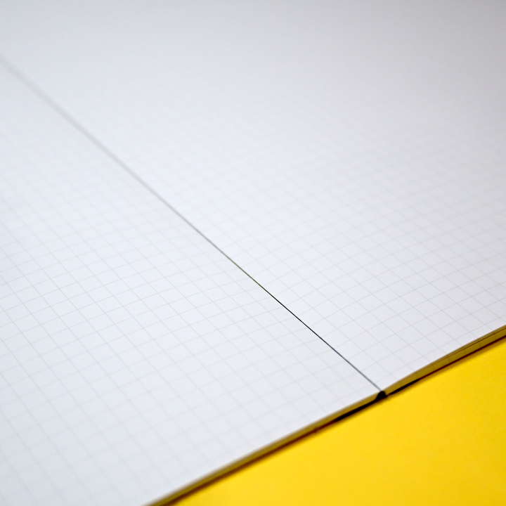 [Pre-loved] Rainbowholic Originals Grandpa Notebook Flat Opening Grid Notebooks A4 Set (2 pcs.)