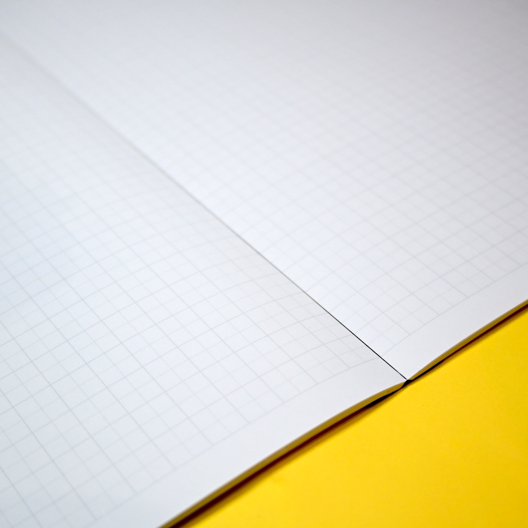 [Pre-loved] Rainbowholic Originals Grandpa Notebook Flat Opening Grid Notebooks A4 Set (2 pcs.)