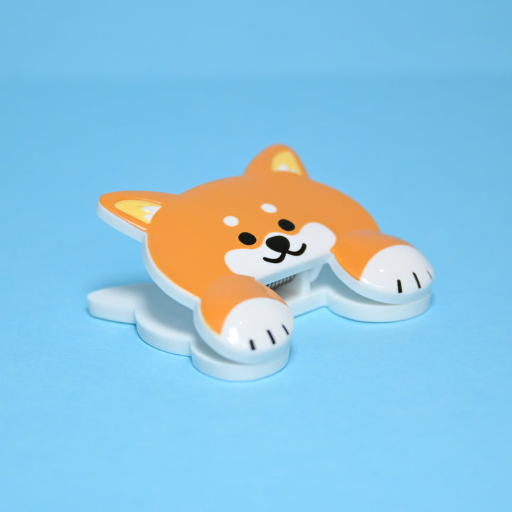 CLIP JITTOME Staring Shiba Inu Dog Clip