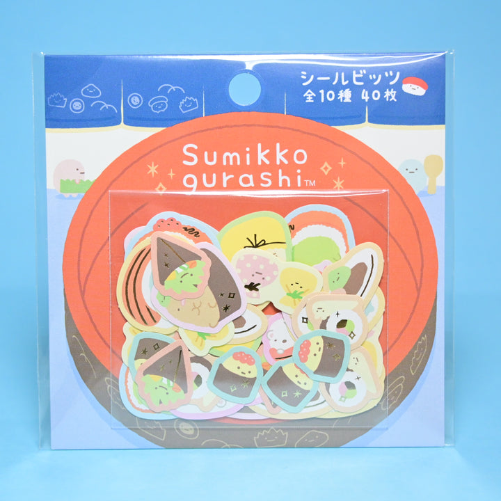 Sumikkogurashi Sushi Flake Seal