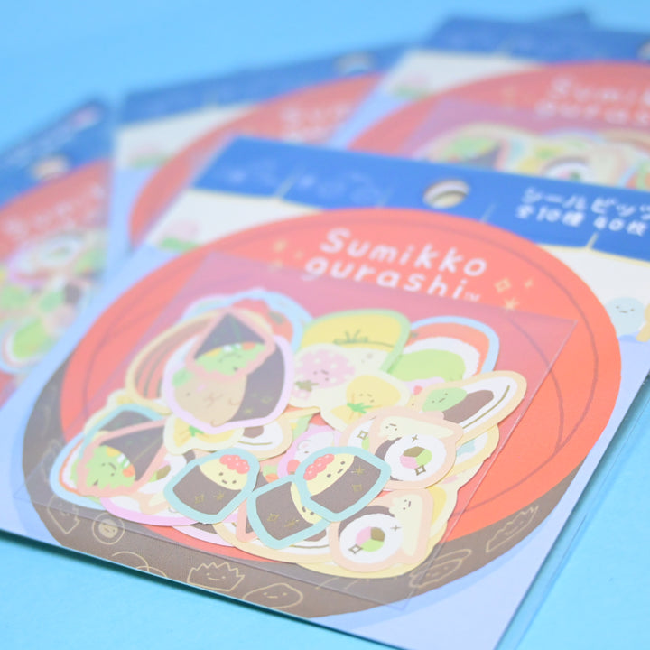 Sumikkogurashi Sushi Flake Seal
