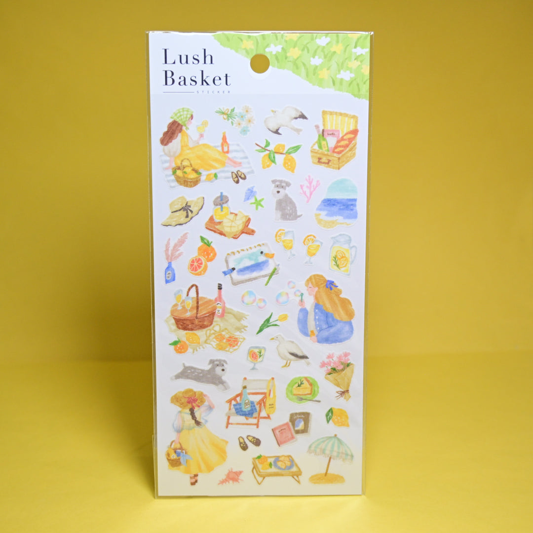 MINDWAVE Lush Basket Cozy Sticker Sheet