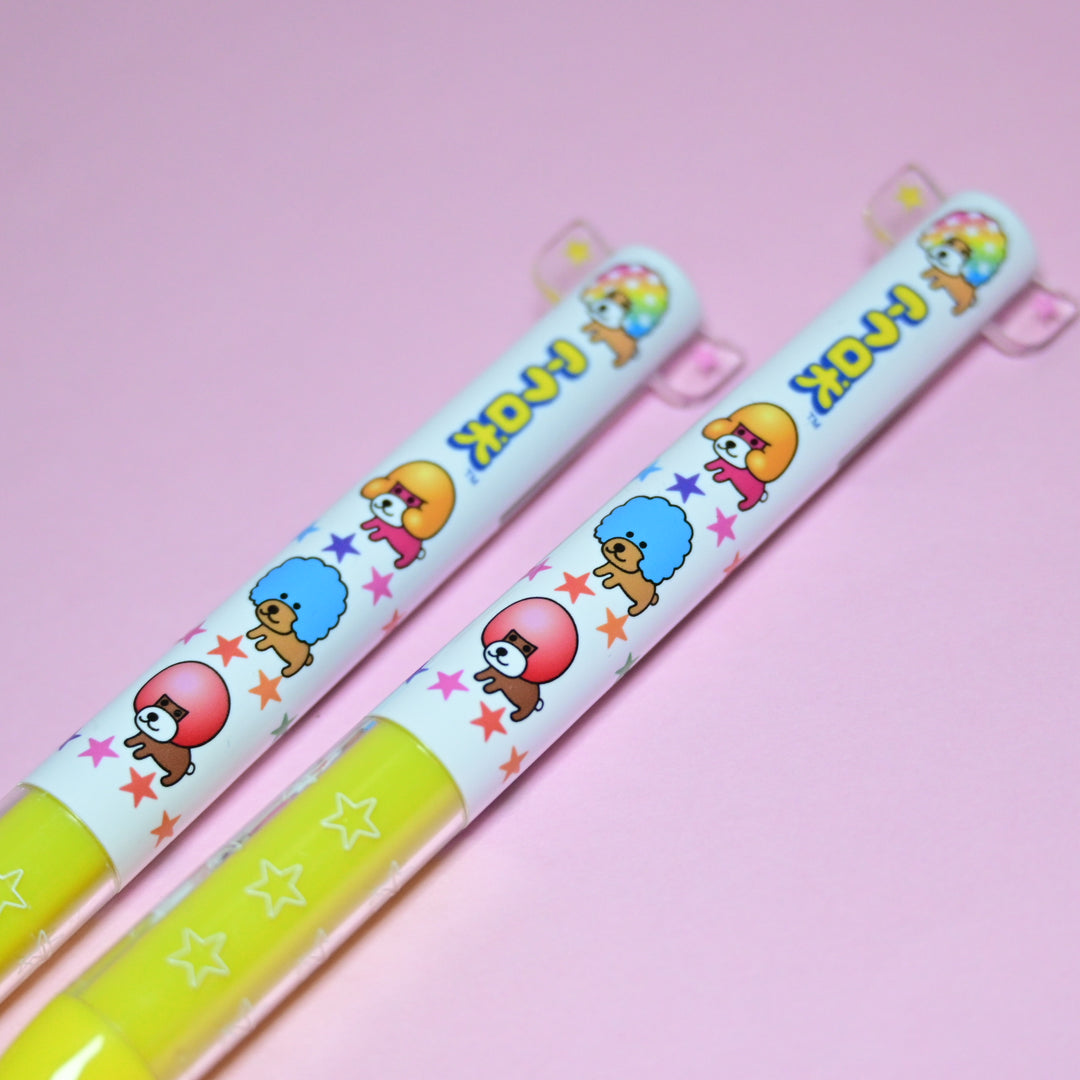 Afro Ken Dog Ballpoint Pen Two Colors