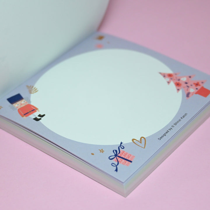 Shinzi Katoh Ballet Theatre The Nutcracker Pink Memo Pad