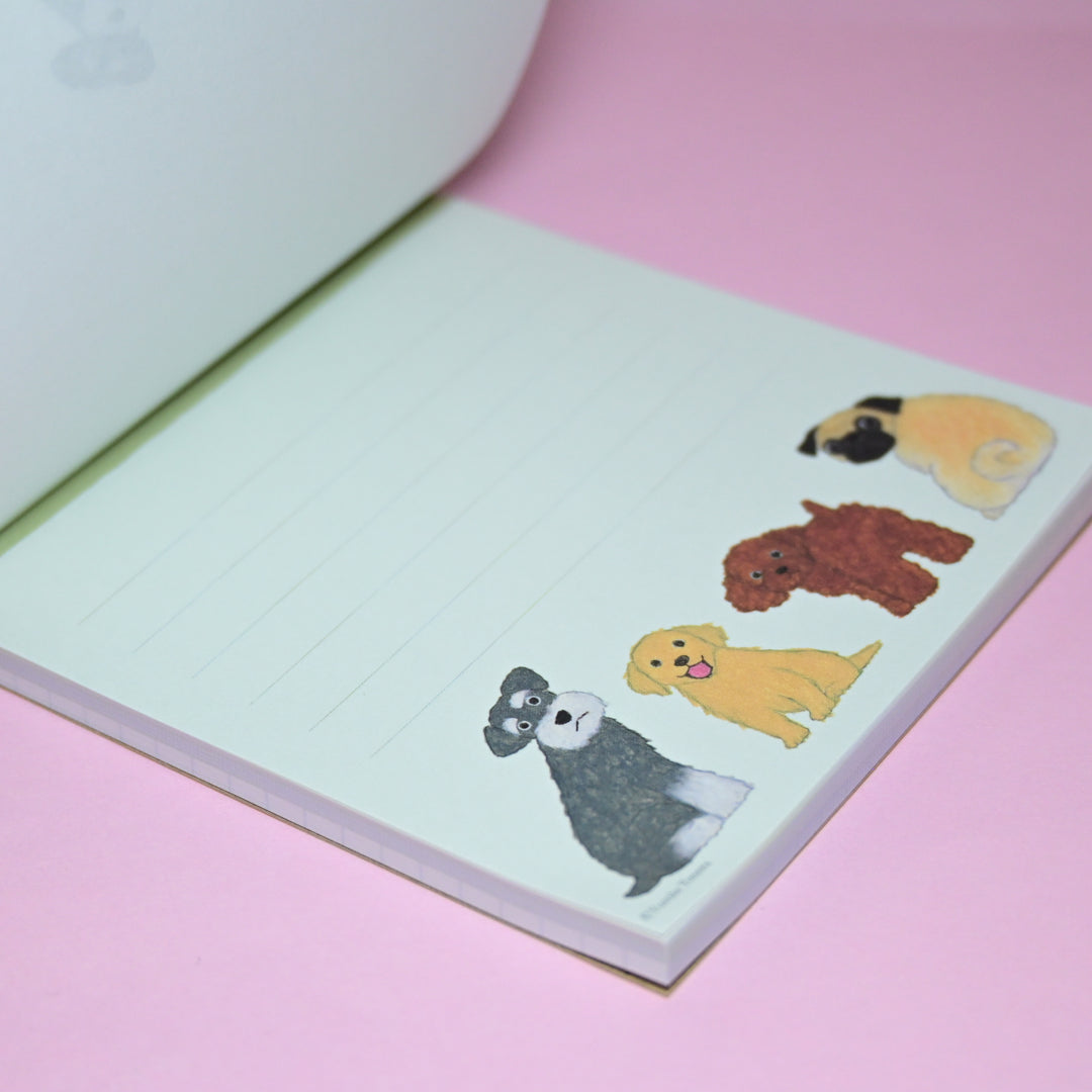 Greeting Life Yusuke Yonezu Good Life Cute Dogs Square Memo