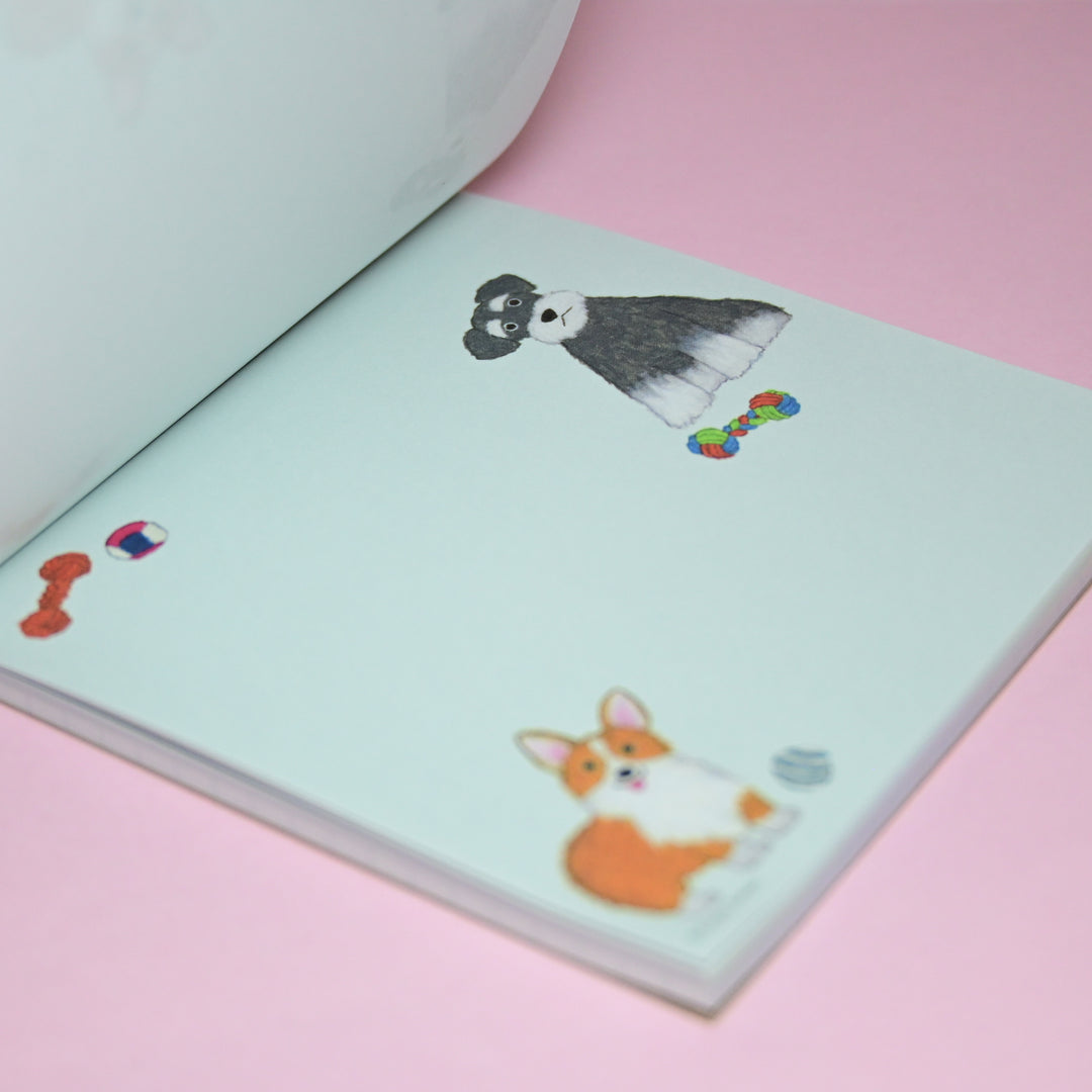 Greeting Life Yusuke Yonezu Good Life Cute Dogs Square Memo