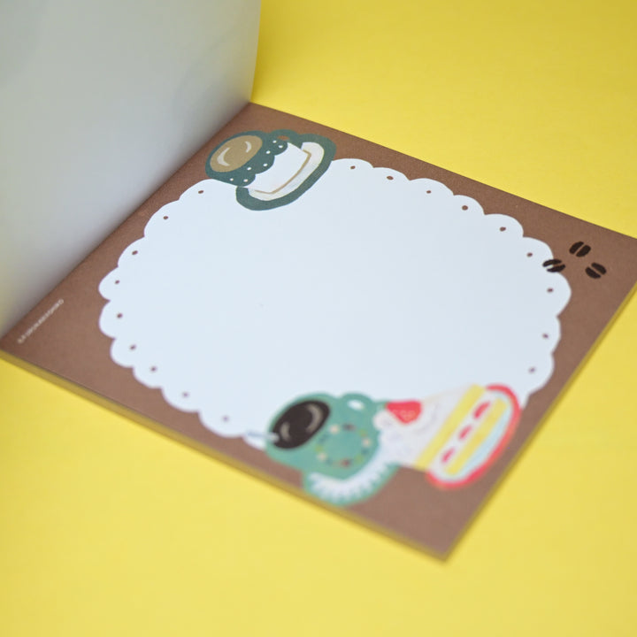 Furukawa Shiko Puppy Café Cute Memo Pad