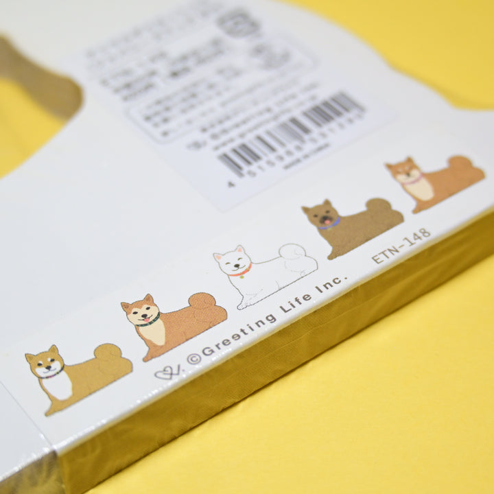 Greeting Life Diecut Japanese Dogs Memo