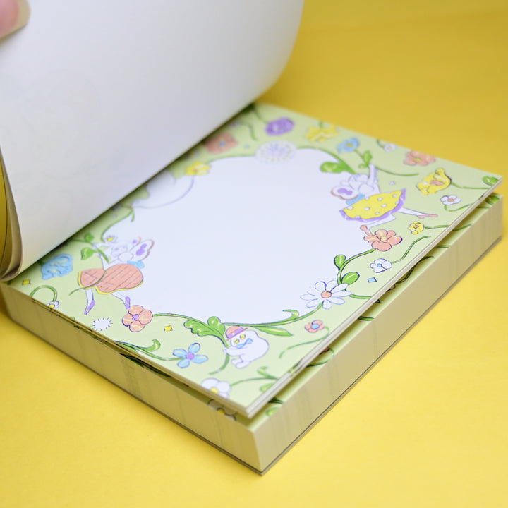 cozyca Kitazawa Heisuke Everyone's Riding the Spring Breeze Memo Pad