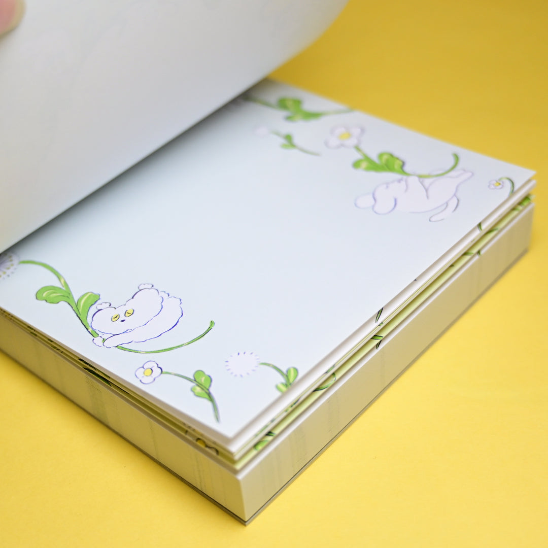 cozyca Kitazawa Heisuke Everyone's Riding the Spring Breeze Memo Pad