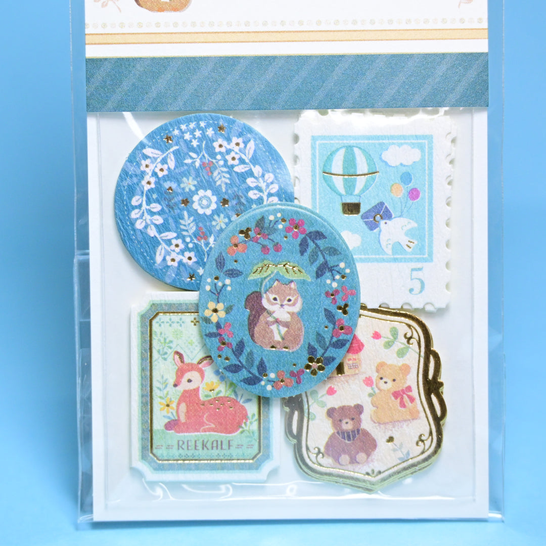 NB Fairytale Animals Folk Flake Seal