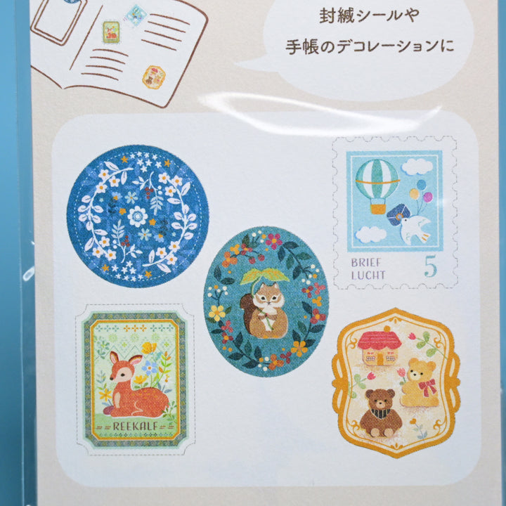 NB Fairytale Animals Folk Flake Seal