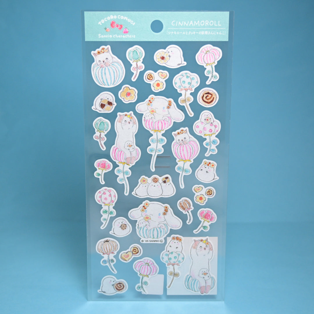 TOCOROCOMUGI Sanrio Cinnamoroll Sticker Sheet