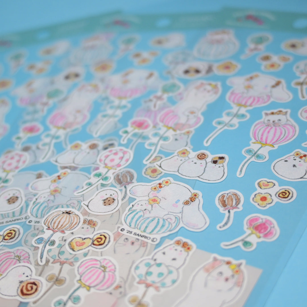 TOCOROCOMUGI Sanrio Cinnamoroll Sticker Sheet