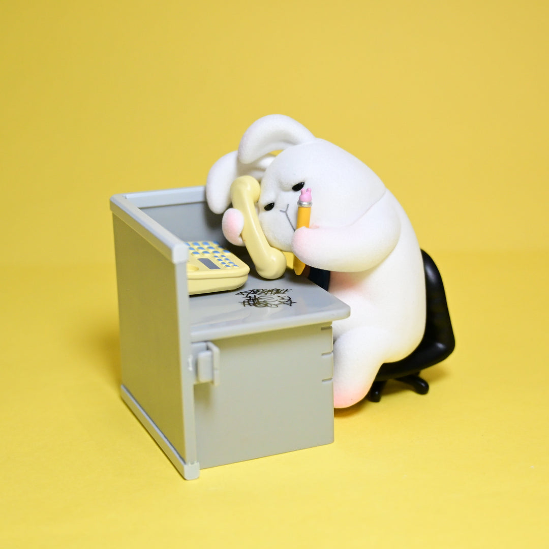 [Pre-loved] Monday Bruce Working Bunny Figure
